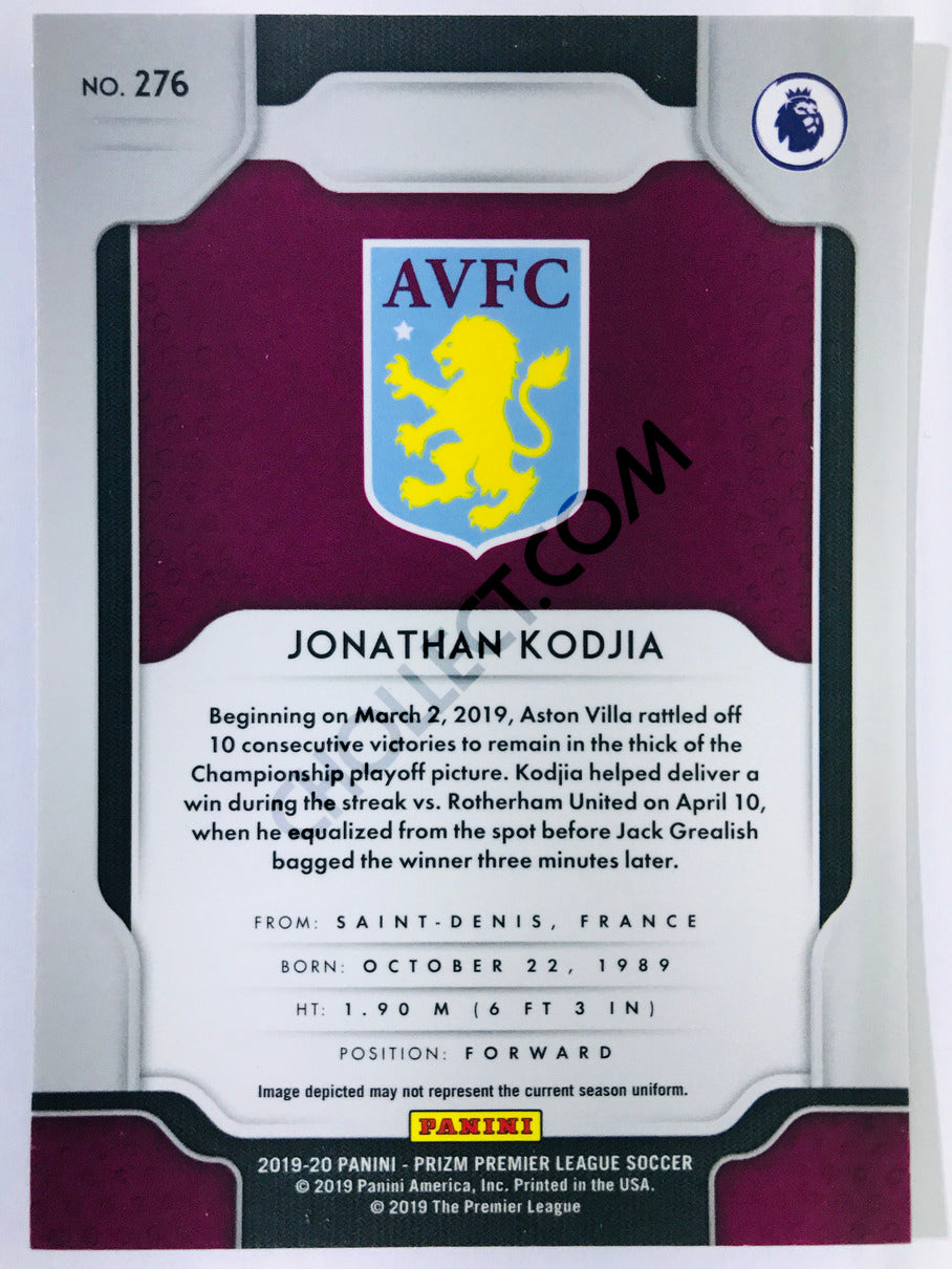 Jonathan Kodjia - Aston Villa 2019-20 Panini Prizm Premier League RC Rookie #276