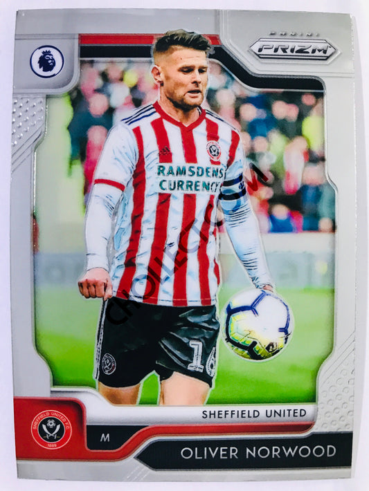 Oliver Norwood - Sheffield United 2019-20 Panini Prizm Premier League #294