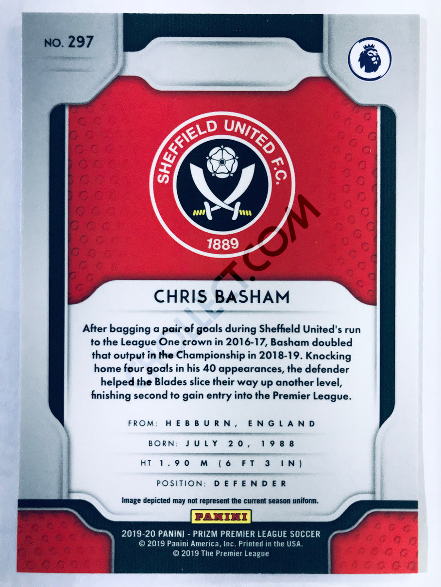 Chris Basham - Sheffield United 2019-20 Panini Prizm Premier League RC Rookie #297