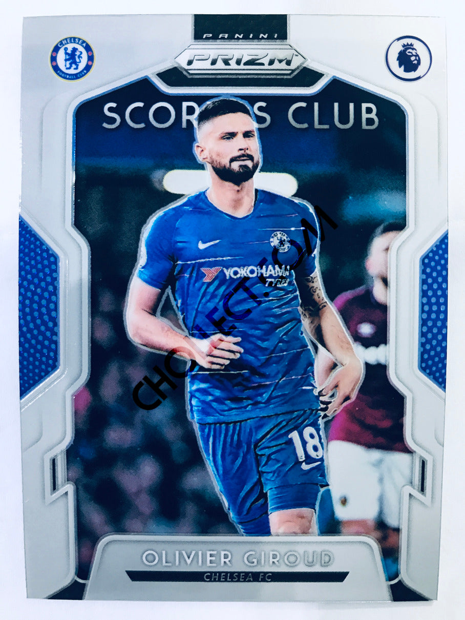 Olivier Giroud - Chelsea FC 2019-20 Panini Prizm Premier League Scorer's Club #10