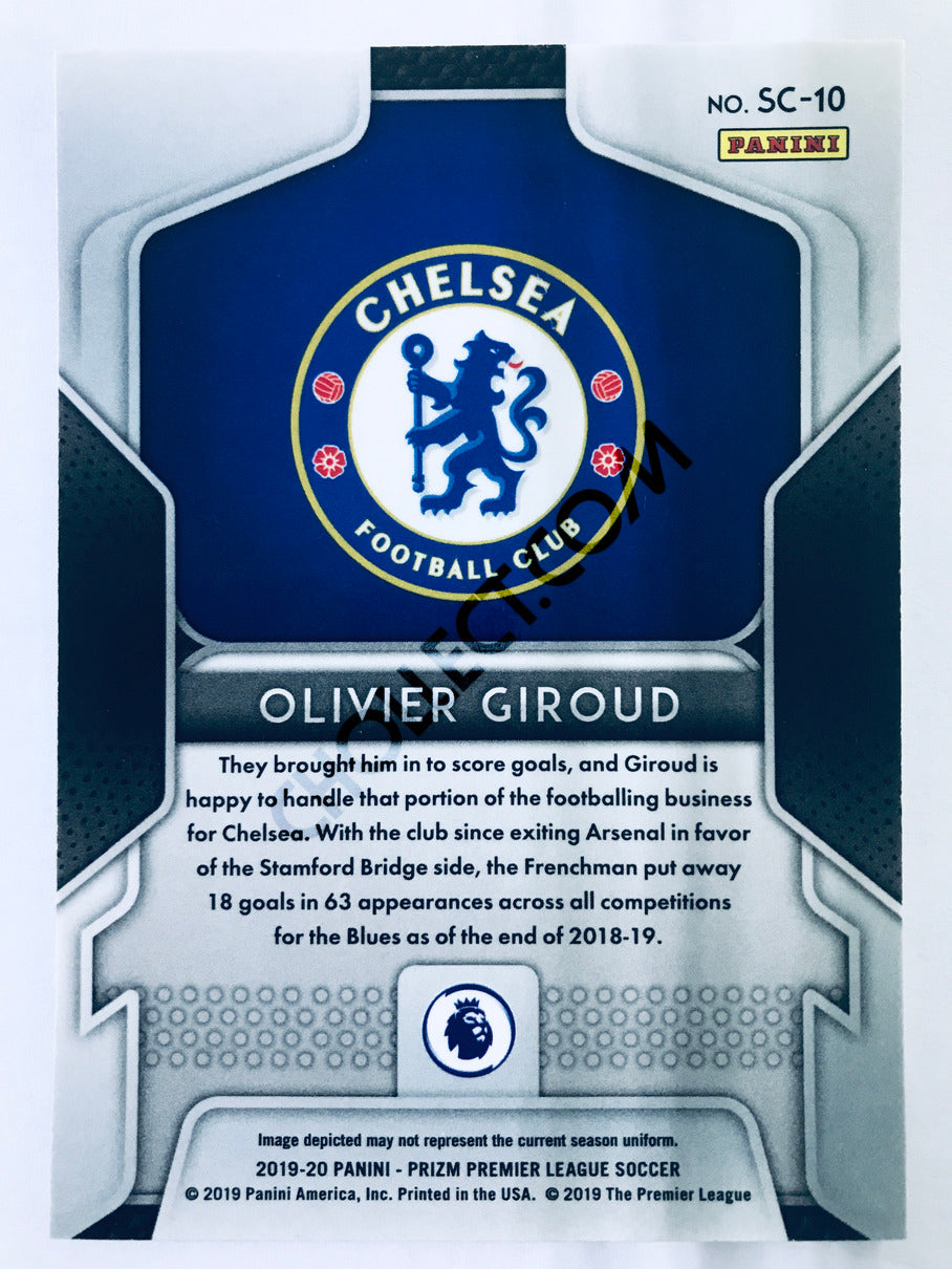 Olivier Giroud - Chelsea FC 2019-20 Panini Prizm Premier League Scorer's Club #10