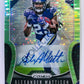 Alexander Mattison - Minnesota Vikings 2019-20 Panini Prizm RC Rookie Autograph Neon Green Pulsar Parallel Insert #331