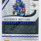 Alexander Mattison - Minnesota Vikings 2019-20 Panini Prizm RC Rookie Autograph Neon Green Pulsar Parallel Insert #331