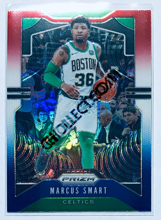 Marcus Smart - Boston Celtics 2019-20 Panini Prizm Red/White/Blue Parallel #41