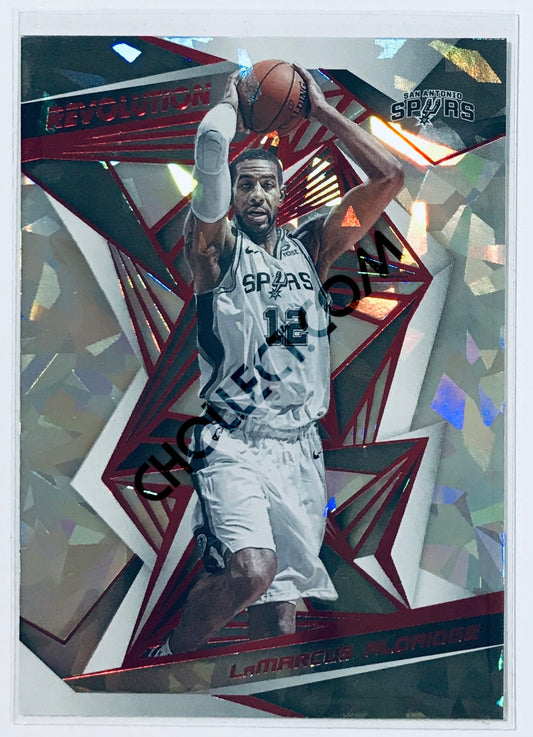 LaMarcus Aldridge - San Antonio Spurs 2019-20 Panini Revolution New Year Parallel #37