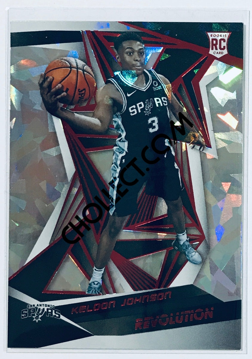 Keldon Johnson - San Antonio Spurs 2019-20 Panini Revolution New Year Parallel RC Rookie #127