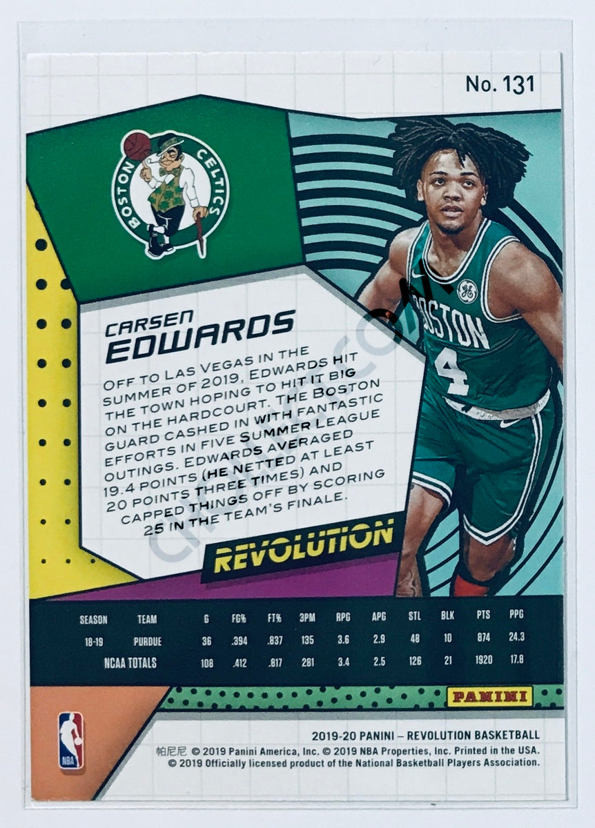 Carsen Edwards - Boston Celtics 2019-20 Panini Revolution RC Rookie #131