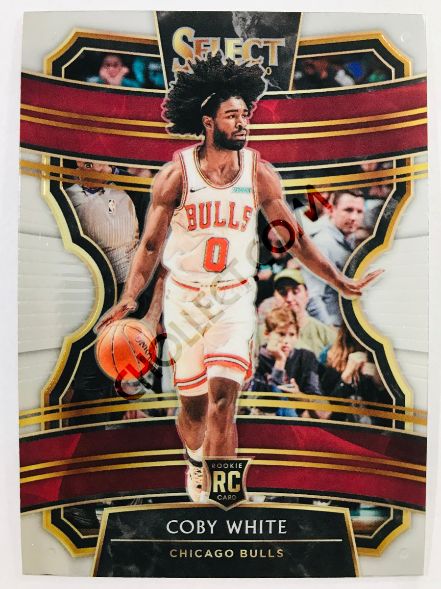 Coby White - Chicago Bulls 2019-20 Panini Select Concourse RC Rookie #48