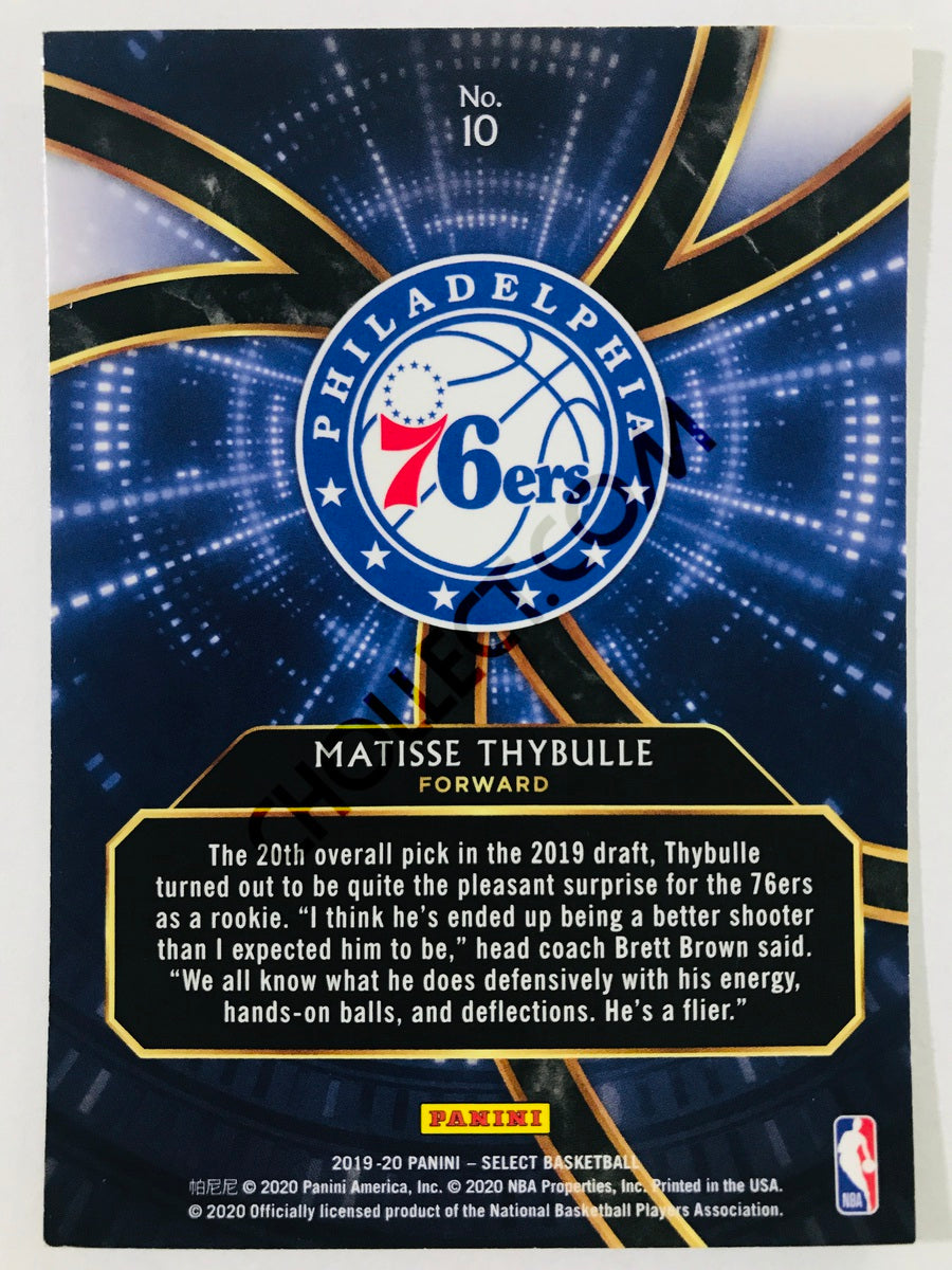 Matisse Thybulle - Philadelphia 76ers 2019-20 Panini Select Phenomenon #10