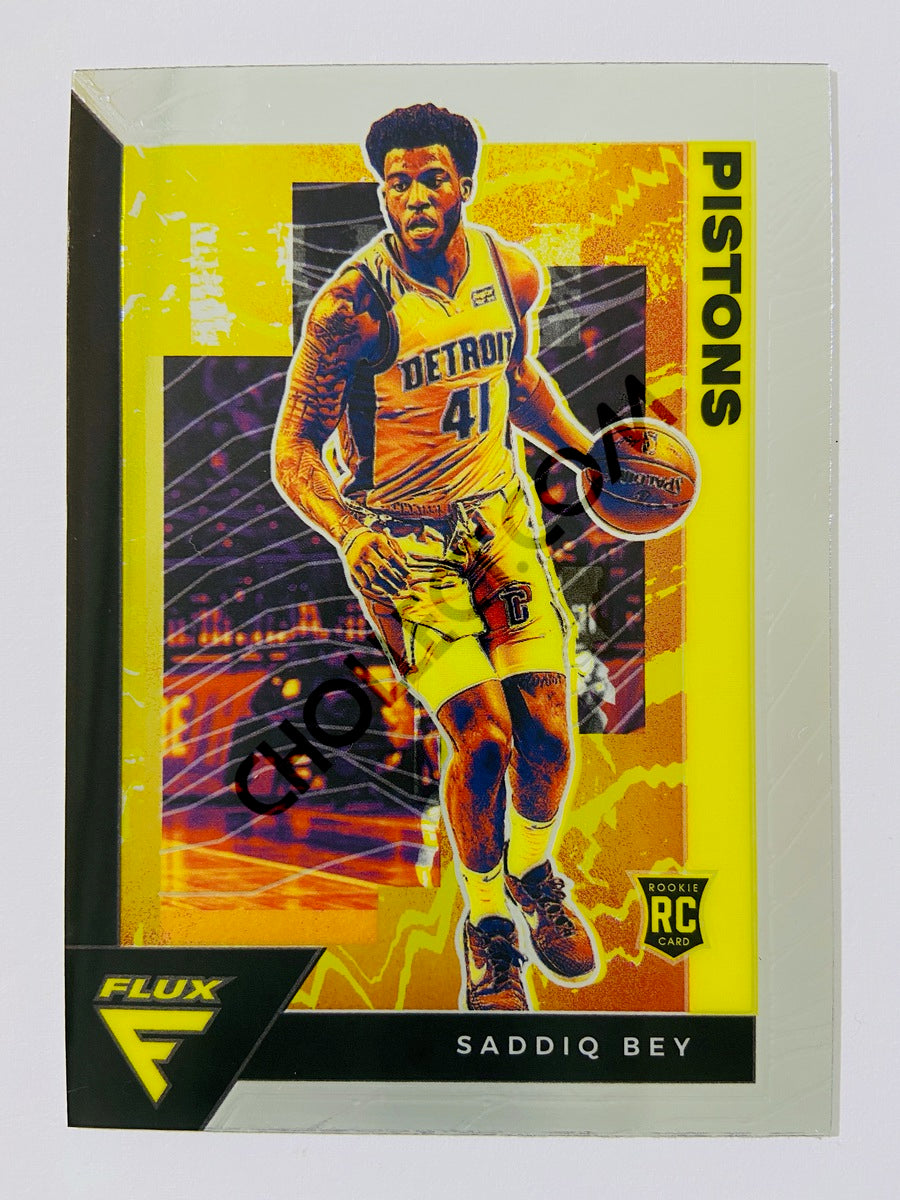 Saddiq Bey – Detroit Pistons 2020-21 Panini Flux RC Rookie #212