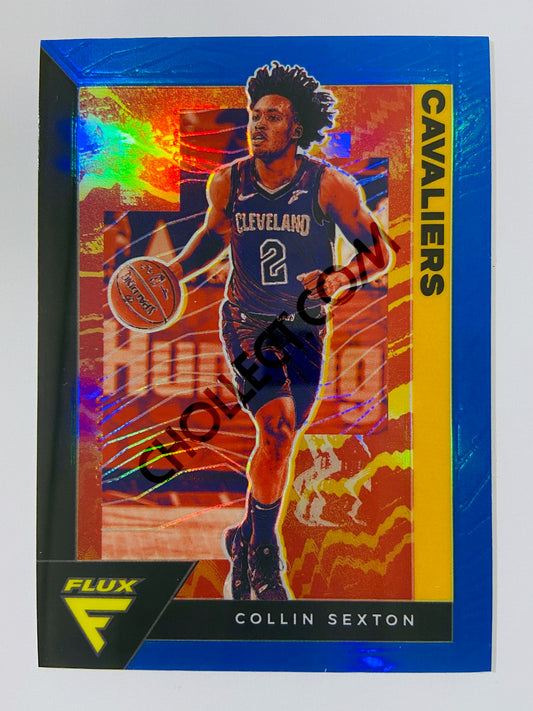 Collin Sexton – Cleveland Cavaliers 2020-21 Panini Flux Light Blue Prizm Parallel #33