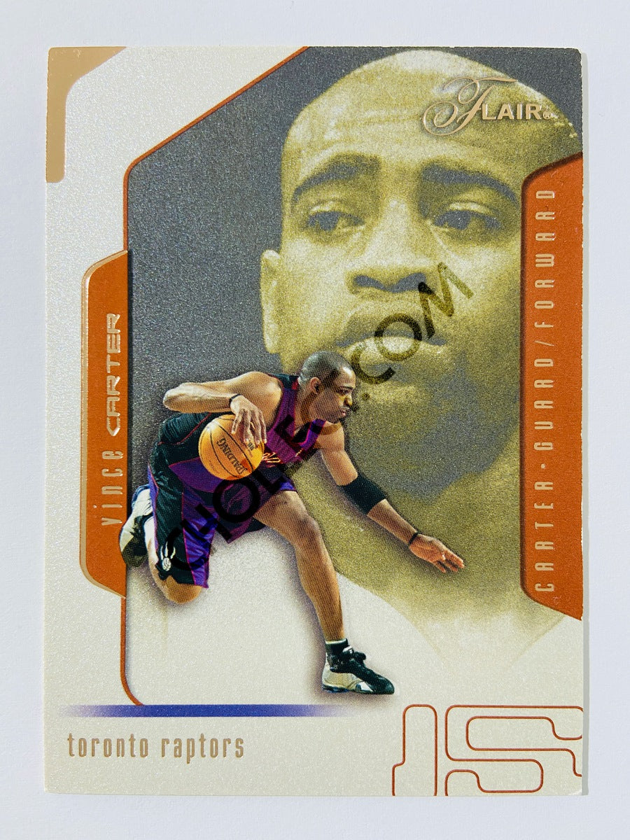 Vince Carter – Toronto Raptors 2000-01 Fleer Flair #15
