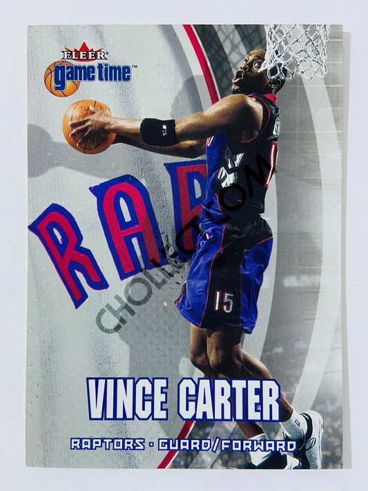 Vince Carter – Toronto Raptors 2000-01 Fleer Game Time #1