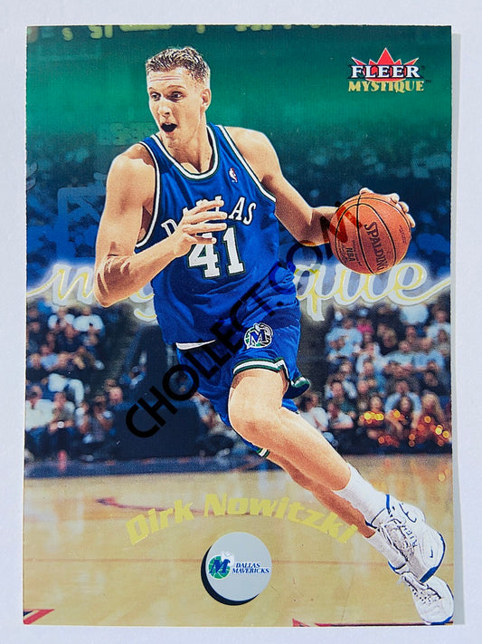 Dirk Nowitzki - Dallas Mavericks 2000-01 Fleer Mystique #22