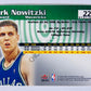 Dirk Nowitzki - Dallas Mavericks 2000-01 Fleer Mystique #22