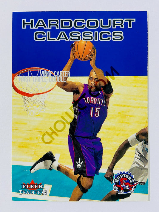 Vince Carter – Toronto Raptors 2000-01 Fleer Tradition Hardcourt Classics #1