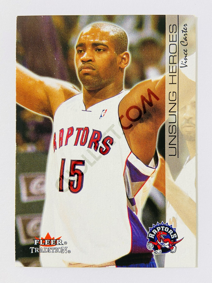 Vince Carter – Toronto Raptors 2000-01 Fleer Tradition Unsung Heroes #207