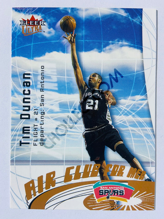 Tim Duncan - San Antonio Spurs 2000-01 Fleer Ultra Air Club for Men #4