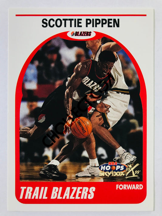 Scottie Pippen - Portland Trail Blazers 1999-00 Skybox Hoops  #193