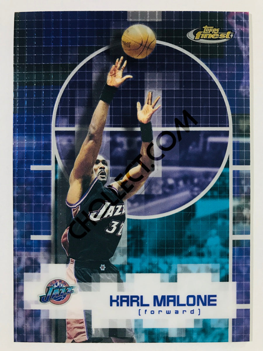 Karl Malone - Utah Jazz 2000 Topps Finest #32