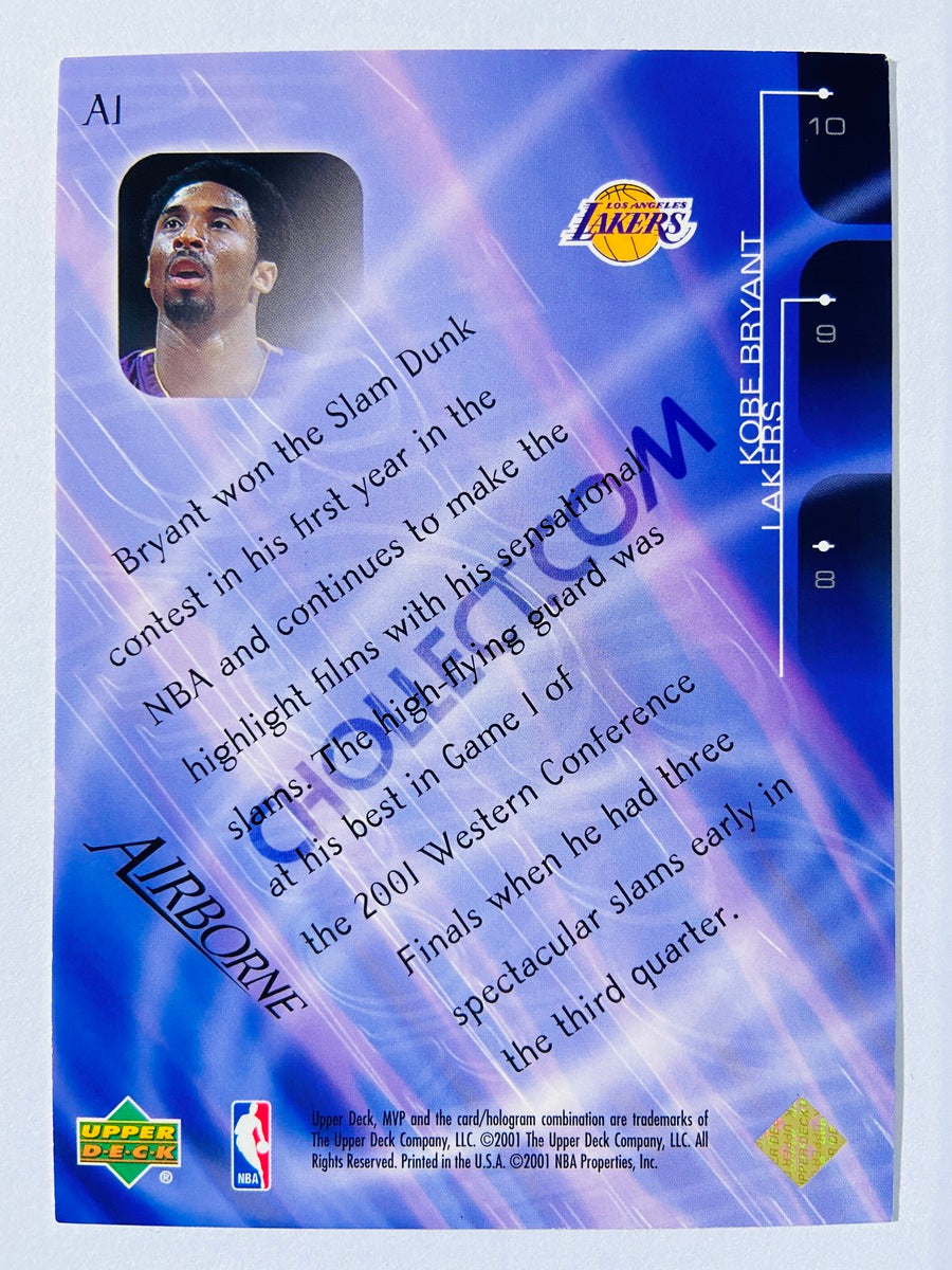 Kobe Bryant - Los Angeles Lakers 2000-01 Upper Deck MVP Airborne #A1