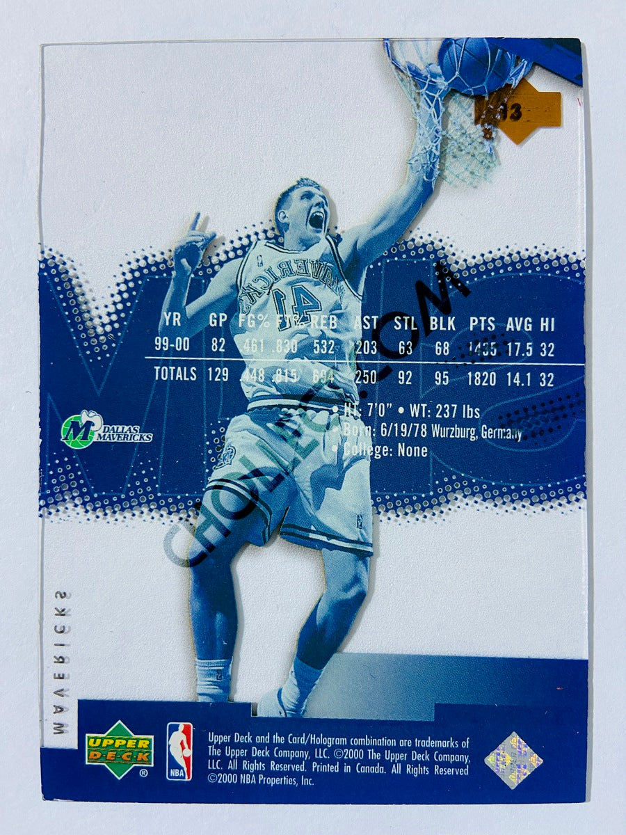 Dirk Nowitzki - Dallas Mavericks 2000 Upper Deck Slam #13