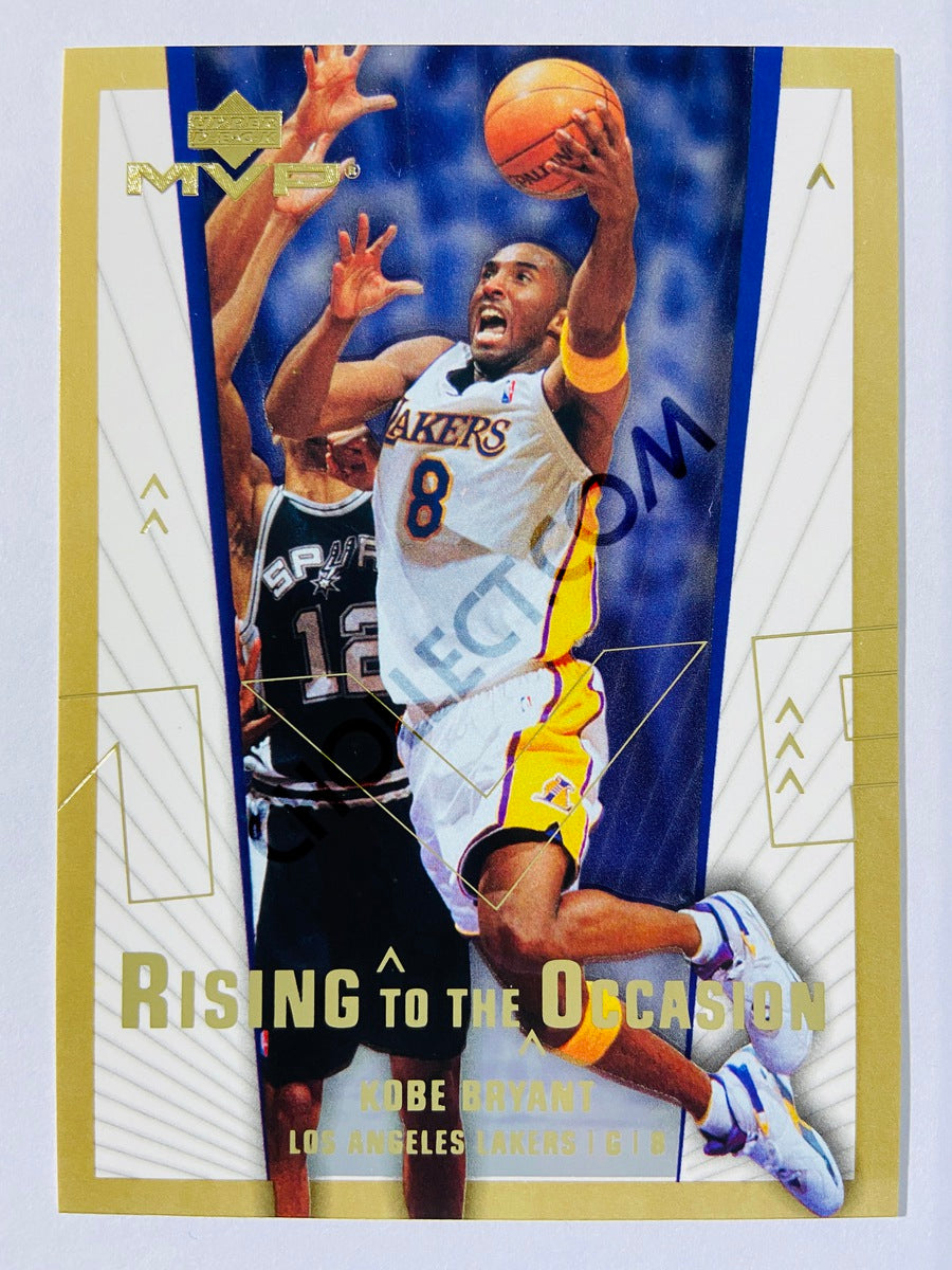 Kobe Bryant - Los Angeles Lakers 2002-03 Upper Deck MVP Rising to the Occasion #RO1