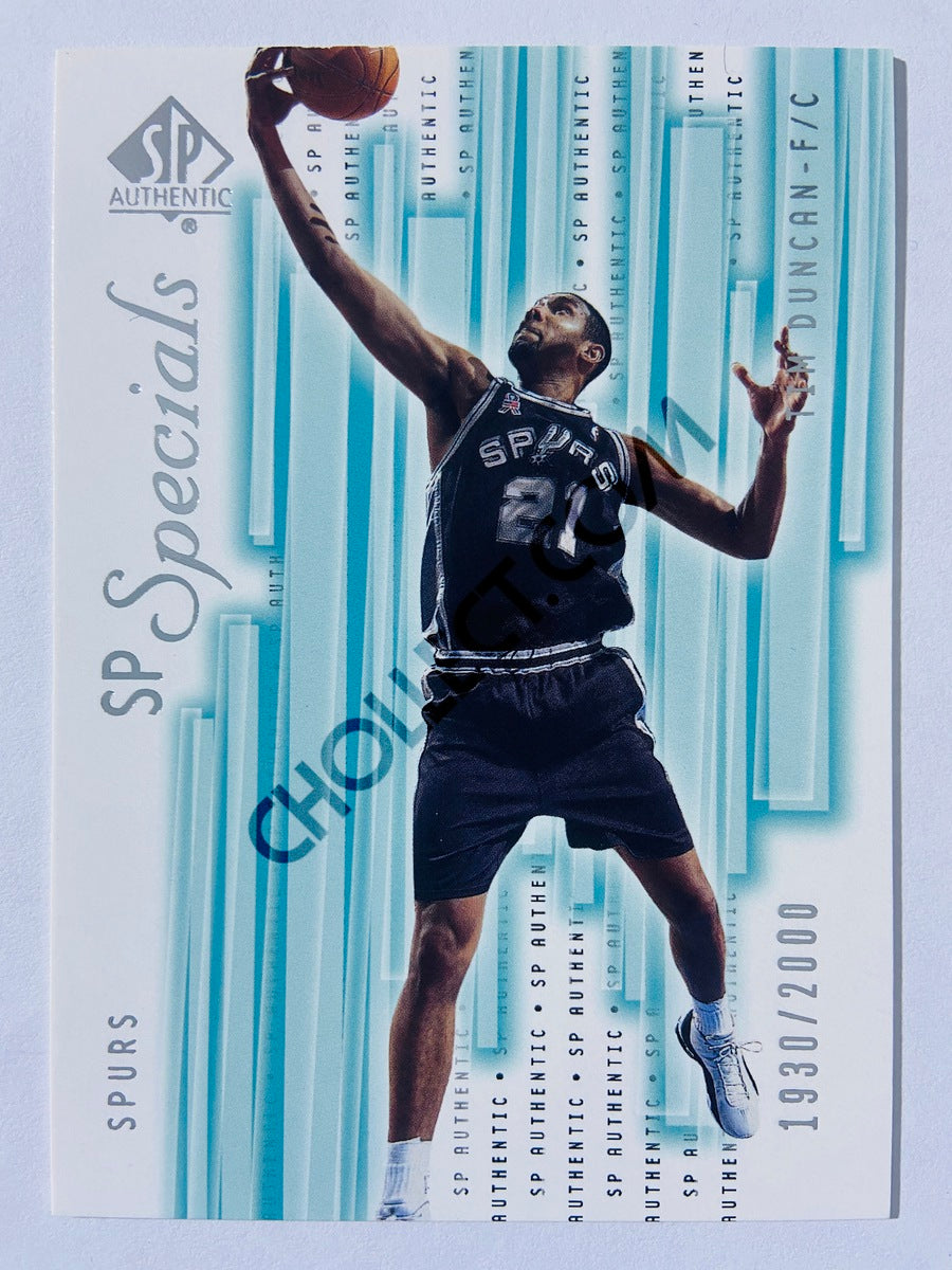 Tim Duncan - San Antonio Spurs 2002 Upper Deck SP Authentic SP Specials #142 | 1930/2000