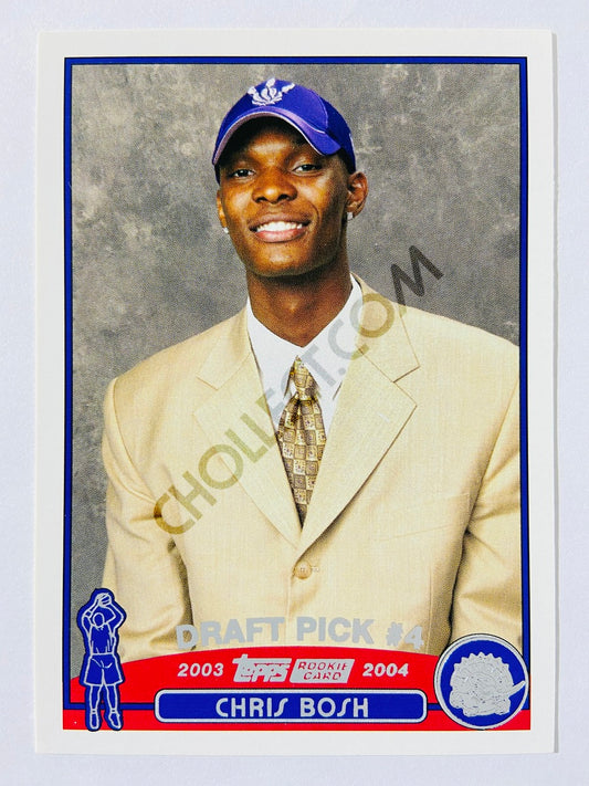 Chris Bosh - Toronto Raptors 2003-04 Topps NBA Draft Rookie #224