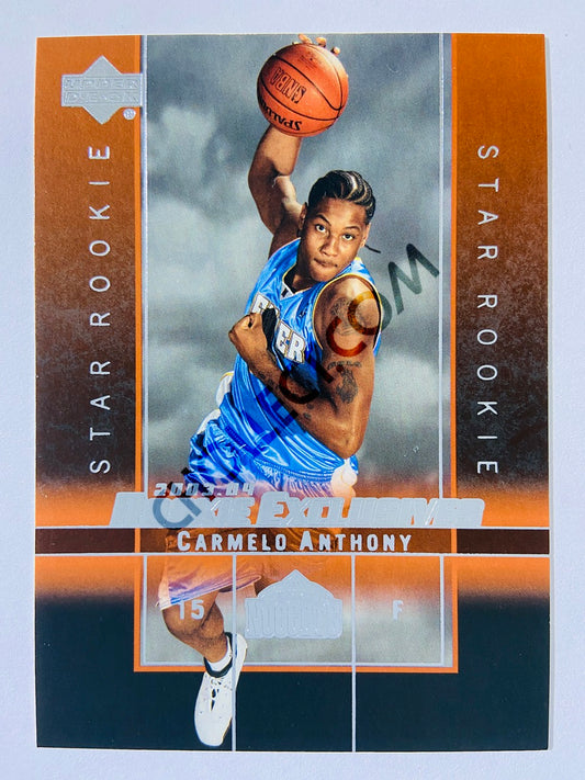 Carmelo Anthony - Denver Nuggets 2003-04 Upper Deck Rookie Exclusives Star Rookie #3