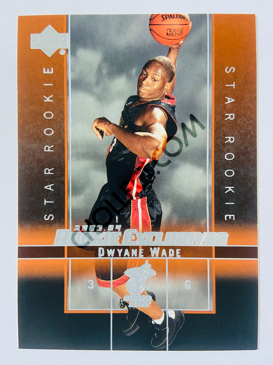 Dwyane Wade - Miami Heat 2003 Upper Deck Rookie Exclusives Star Rookie #5