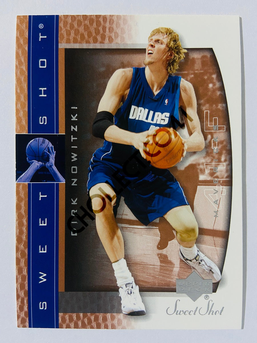 Dirk Nowitzki - Dallas Mavericks 2003 Upper Deck Sweet Shot #13