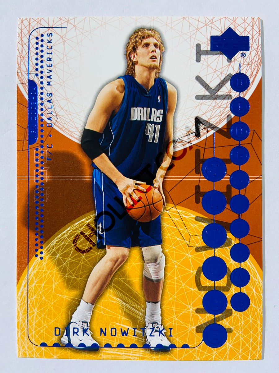 Dirk Nowitzki - Dallas Mavericks 2003-04 Upper Deck Triple Dimensions #15