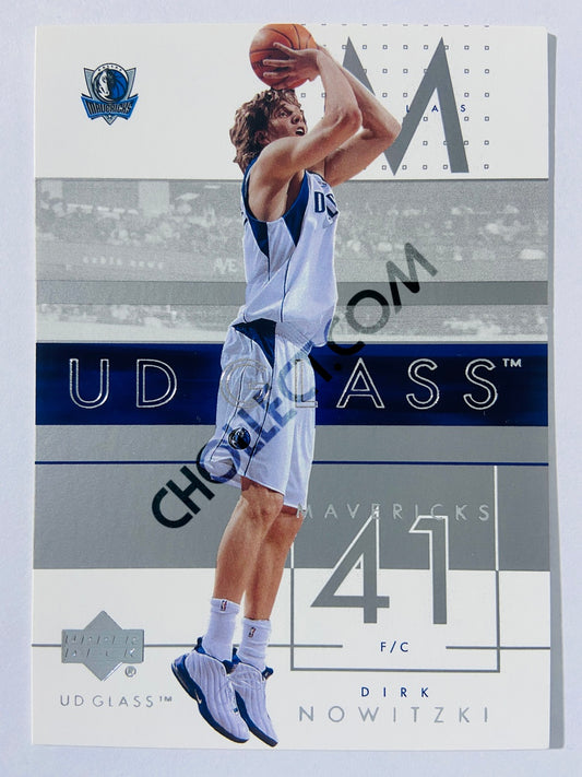 Dirk Nowitzki - Dallas Mavericks 2003 Upper Deck UD Glass #13
