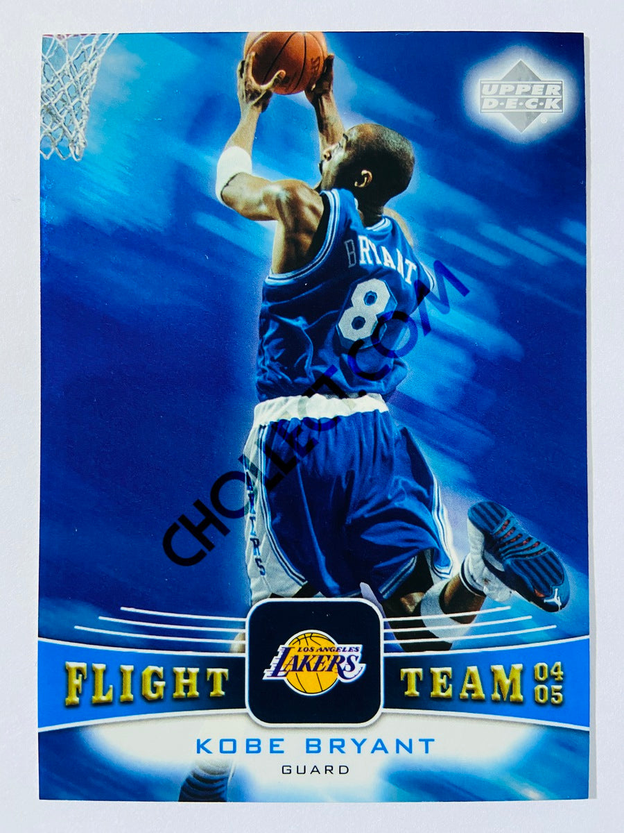 Kobe Bryant - Los Angeles Lakers 2004-05 Upper Deck Flight Team #6 ...