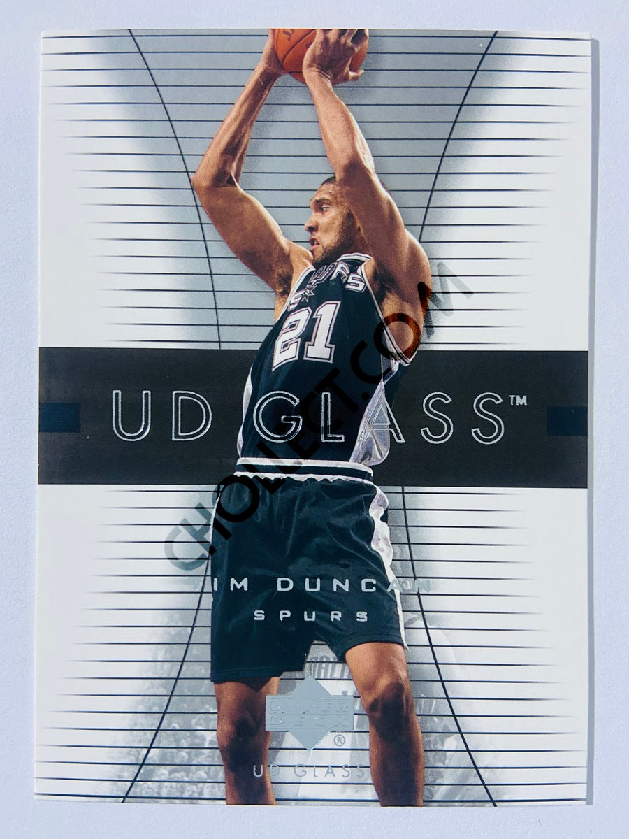 Tim Duncan - San Antonio Spurs 2004 Upper Deck UD Glass #51