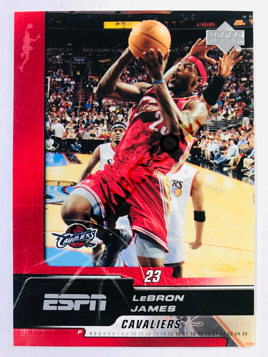 LeBron James - Cleveland Cavaliers 2005-06 Upper Deck ESPN #14