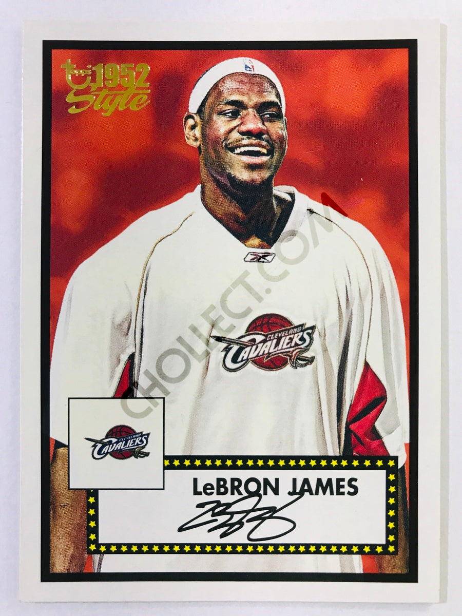 LeBron James - Cleveland Cavaliers 2005-06 Topps Style 52 #111