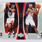 Michael Jordan - Chicago Bulls / LeBron James - Cleveland Cavaliers 2005 Upper Deck Dual Insert #LJMJ4