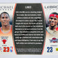 Michael Jordan - Chicago Bulls / LeBron James - Cleveland Cavaliers 2005 Upper Deck Dual Insert #LJMJ5