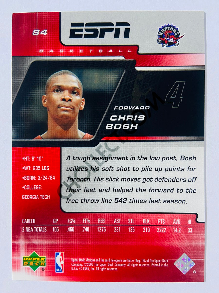 Chris Bosh - Toronto Raptors 2006-07 Upper Deck ESPN #84