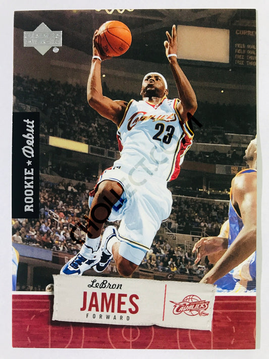 LeBron James - Cleveland Cavaliers 2005-06 Upper Deck Rookie Debut #15