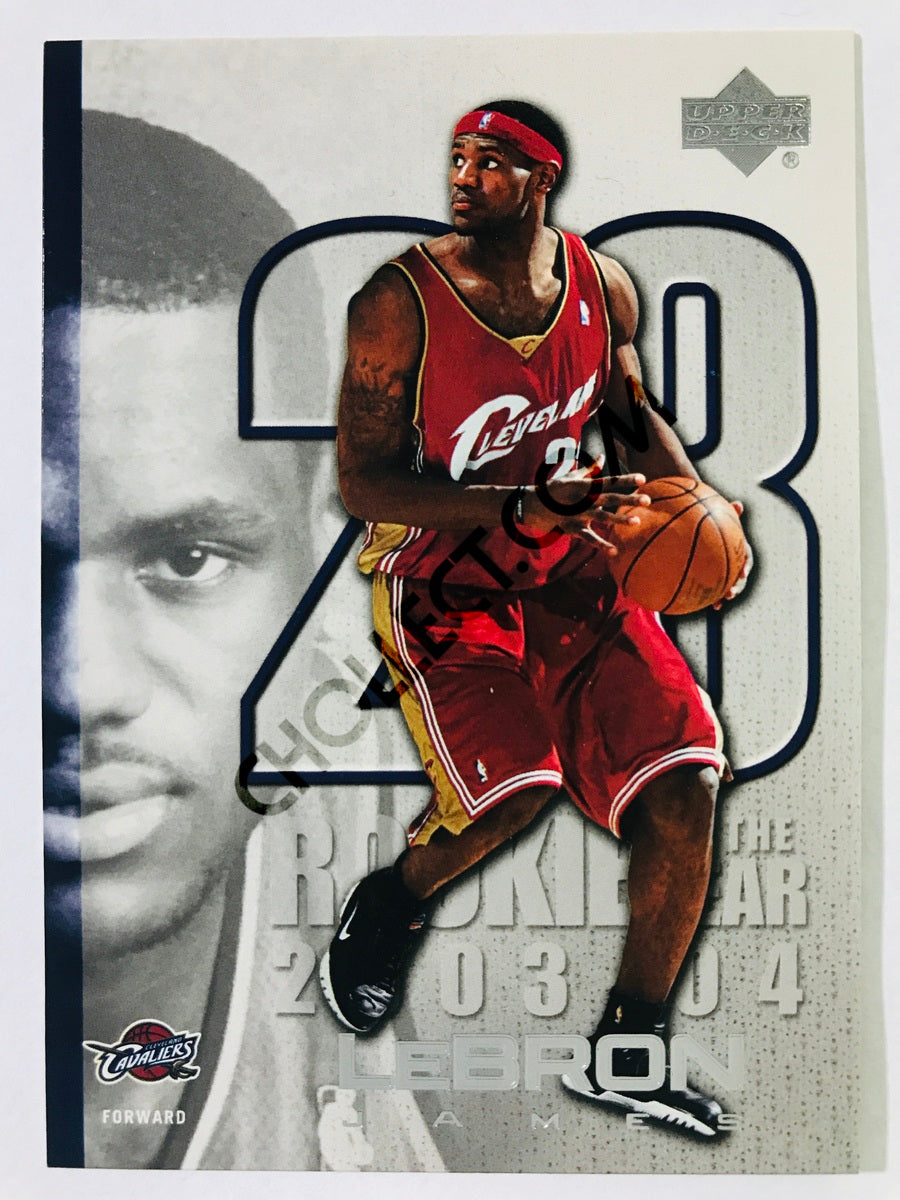 LeBron James - Cleveland Cavaliers 2005-06 Upper Deck Lebron Bonus Insert #LJ15