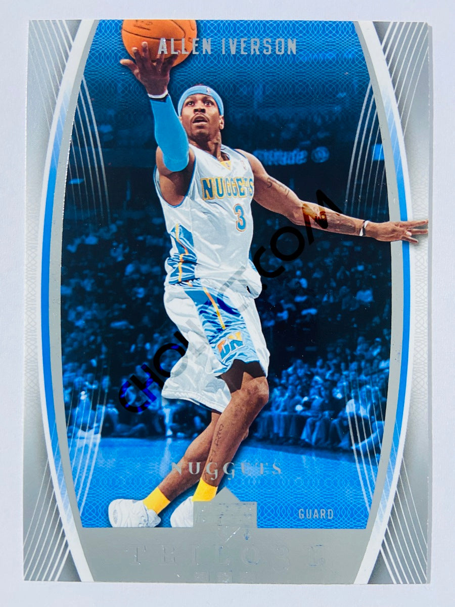 Allen Iverson - Denver Nuggets 2006-07 Upper Deck Trilogy #44