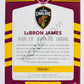 LeBron James - Cleveland Cavaliers 2007-08 Panini Donruss Court Kings #5