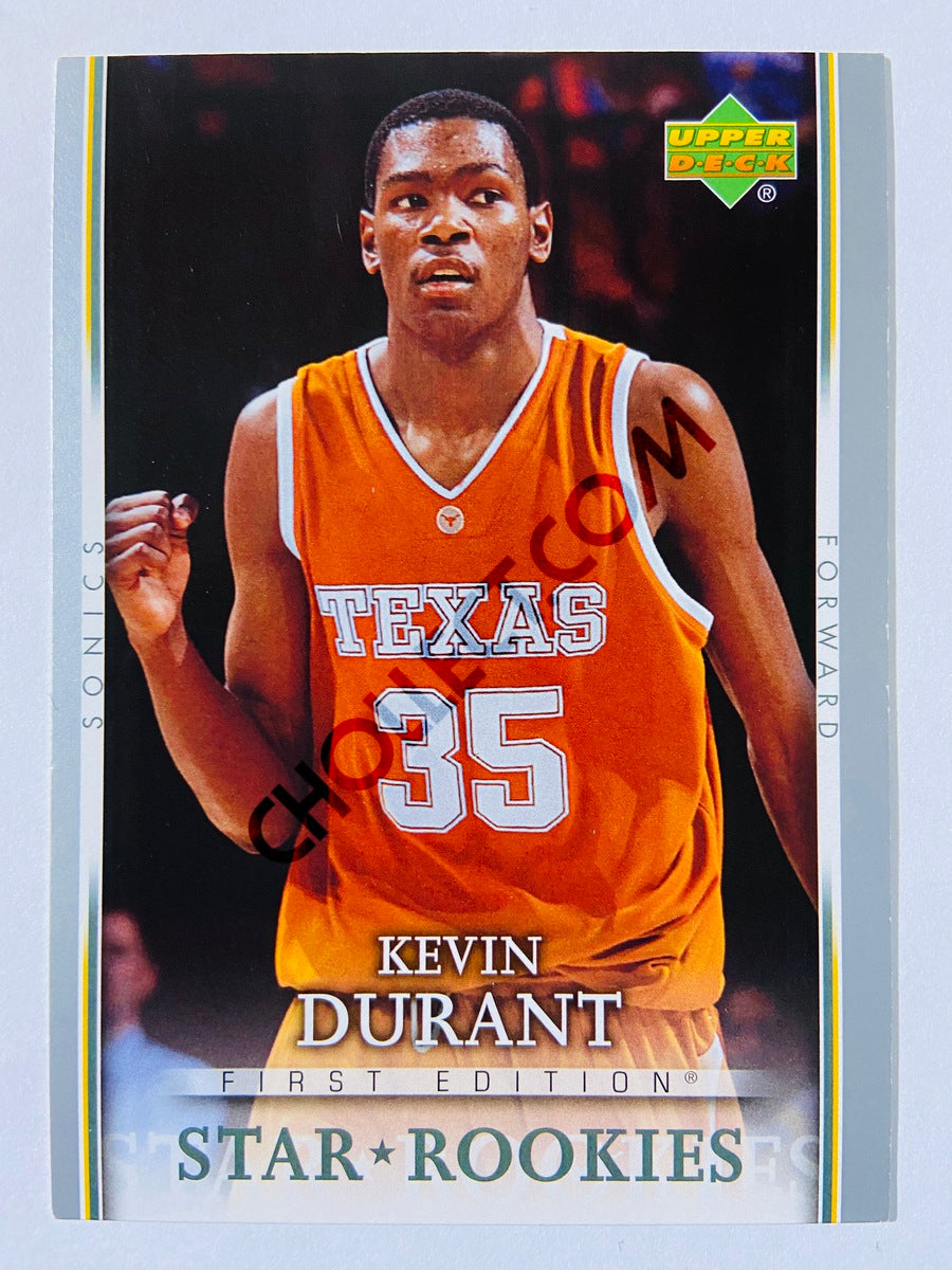 Kevin Durant - Oklahoma City Thunder 2007-08 Upper Deck First Edition Star Rookies Rookie Card #202