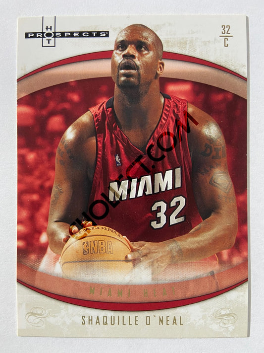 Shaquille O'Neal – Miami Heat 2007-08 Fleer Hot Prospects #45