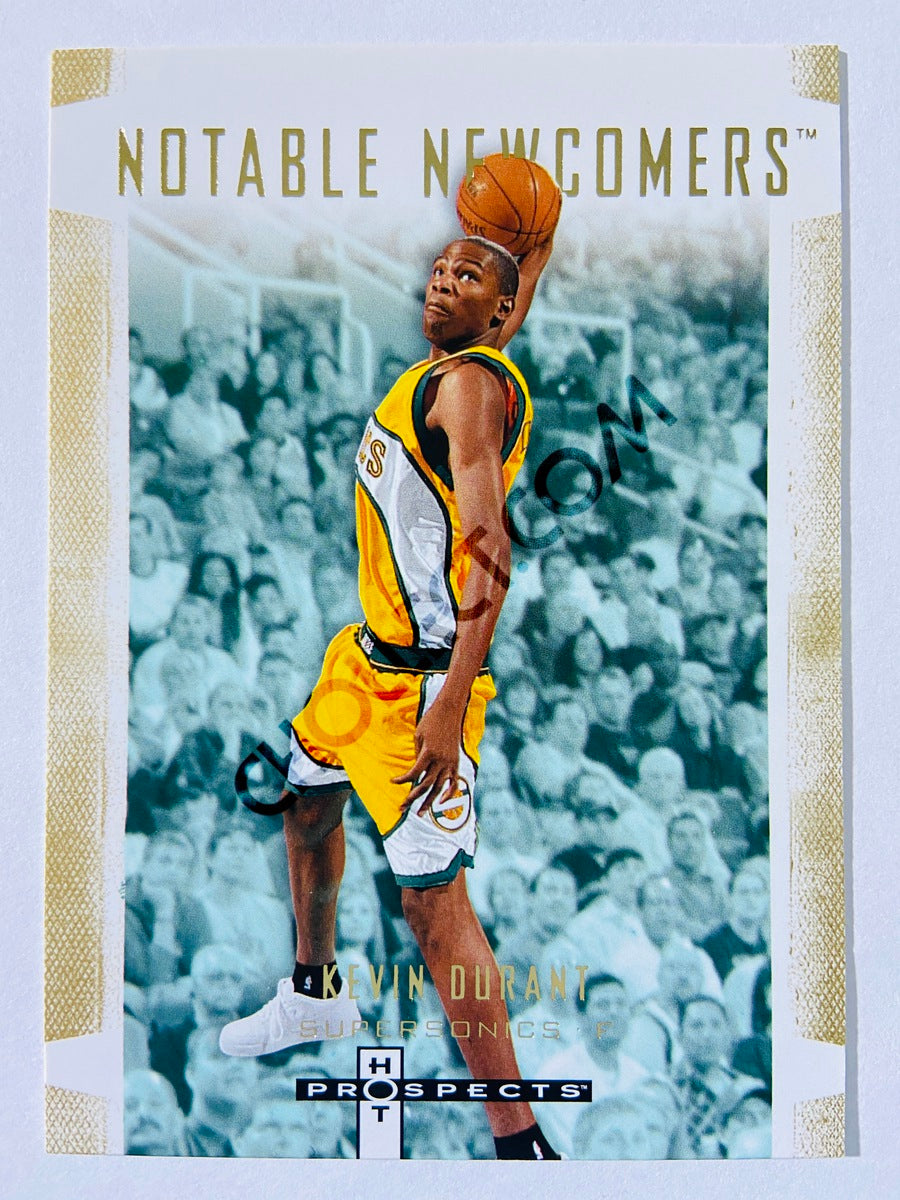 Kevin Durant - Oklahoma City Thunder 2007-08 Fleer Hot Prospects Notable Newcomers Rookie Card #NN-1