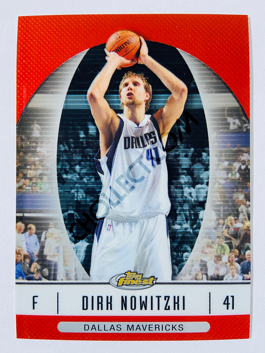 Dirk Nowitzki - Dallas Mavericks 2007-08 Topps Finest #12