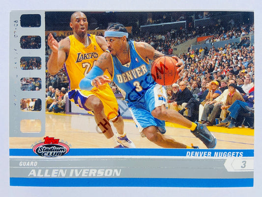 Allen Iverson - Denver Nuggets 2007-08 Topps Stadium Club Photographer's Proof #33 109/199